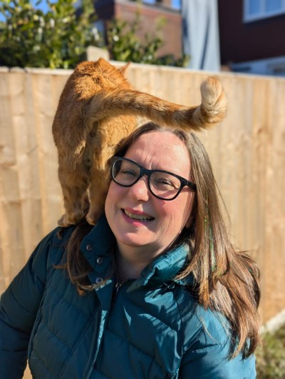 Cat sitter Emma Epsom